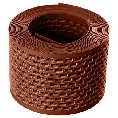 Вентиляционная ПВХ лента карниза цвет КРАСНЫЙ