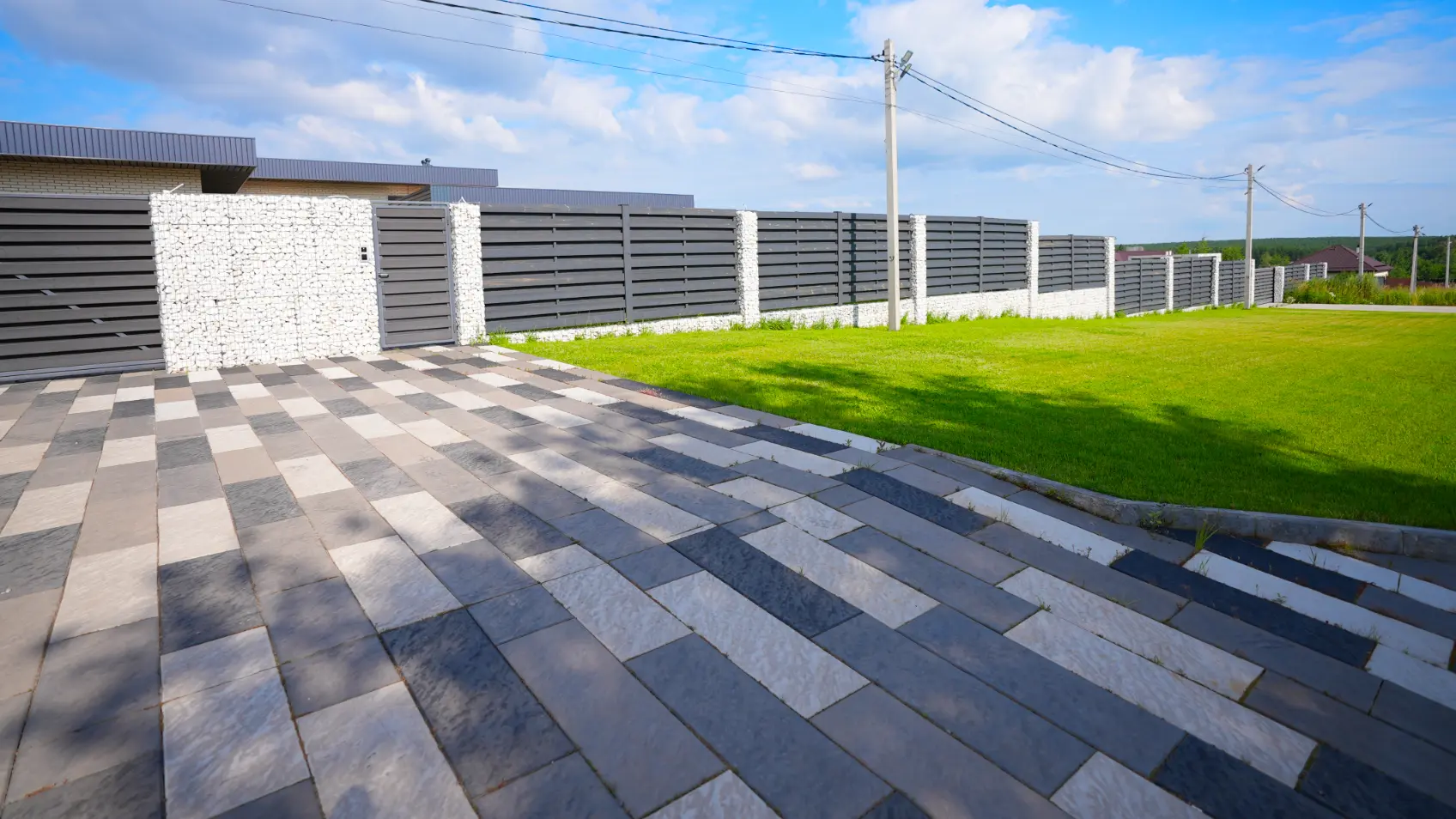 Фото 7 Шаговые плиты для придомовой территории и садовых дорожек