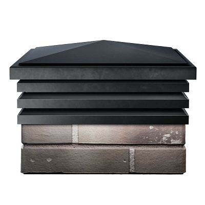 Колпак Бона с посадкой 1.5 кирпича Черный 1